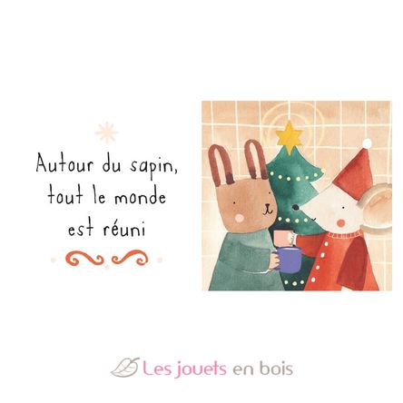 Calendrier de l'Avent 24 petits livres rouge SJ-5742 Sassi Junior 6