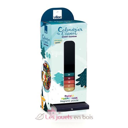 Calendrier de l'Avent magnétique V1225 Vilac 3