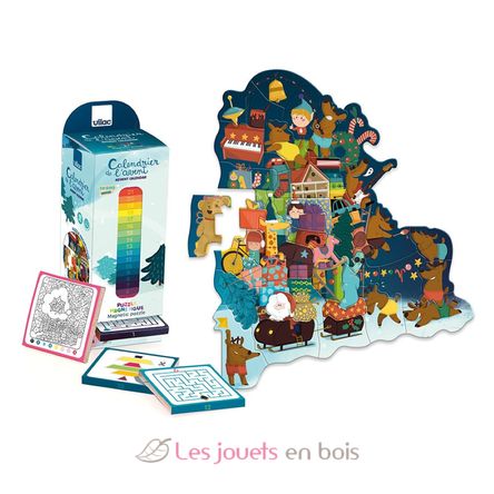 Calendrier de l'Avent magnétique V1225 Vilac 2