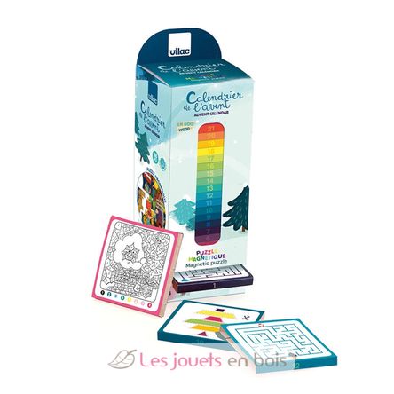 Calendrier de l'Avent magnétique V1225 Vilac 1
