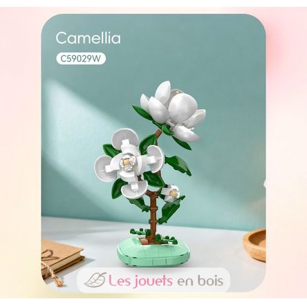Pot de fleurs de camélia 301 pièces C59029W CaDA 3