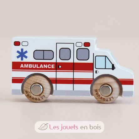 Camion Ambulance Lance No 43 TV-GT265 Le Toy Van 4