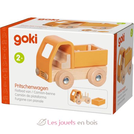 Camion-benne orange GK55836 Goki 4