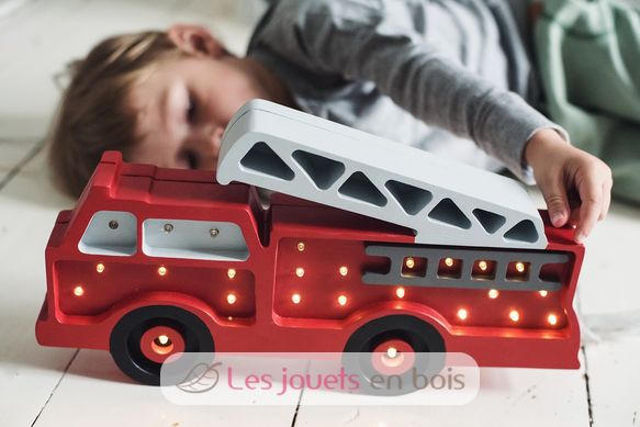 Lampe Veilleuse Camion de pompiers LL028-325 Little Lights 11