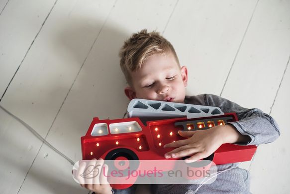 Lampe Veilleuse Camion de pompiers LL028-325 Little Lights 12