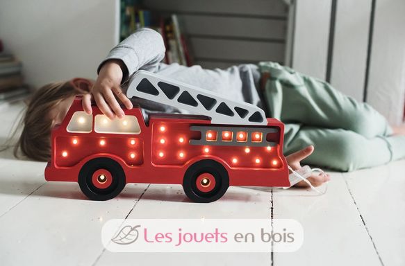 Lampe Veilleuse Camion de pompiers LL028-325 Little Lights 10