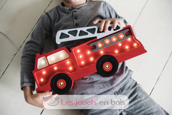 Lampe Veilleuse Camion de pompiers LL028-325 Little Lights 8