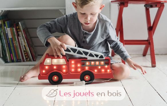 Lampe Veilleuse Camion de pompiers LL028-325 Little Lights 3