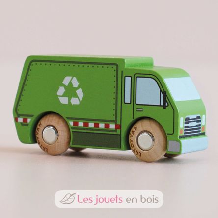 Camion de recyclage Rudy No 36 TV-GT200 Le Toy Van 3