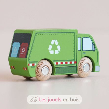 Camion de recyclage Rudy No 36 TV-GT200 Le Toy Van 5