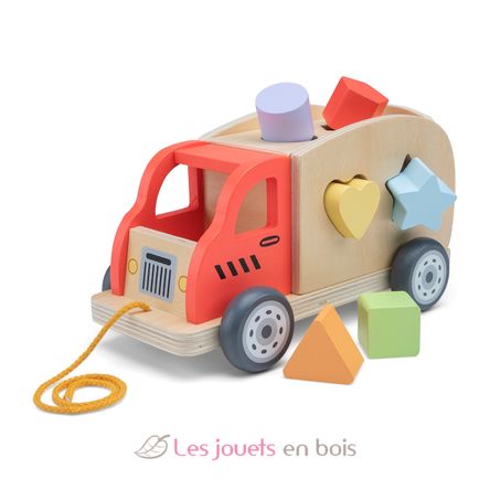 Camion de tri des formes NCT10564 New Classic Toys 4