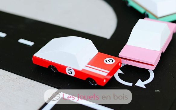 Voiture de course rouge C-CNDF195 Candylab Toys 4