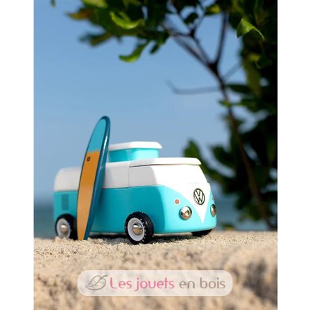 VW Beach Bus bleu océan C-BVA319 Candylab Toys 3