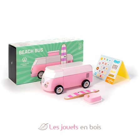 VW Beach Bus rose C-BVA367 Candylab Toys 2
