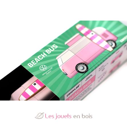 VW Beach Bus rose C-BVA367 Candylab Toys 4
