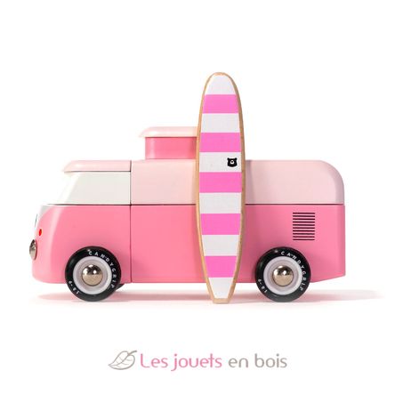 VW Beach Bus rose C-BVA367 Candylab Toys 1