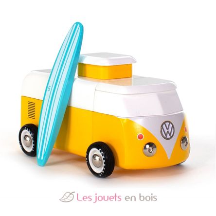 VW Beach Bus sunset jaune C-BVA235 Candylab Toys 3