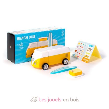 VW Beach Bus sunset jaune C-BVA235 Candylab Toys 5