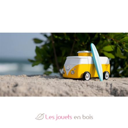 VW Beach Bus sunset jaune C-BVA235 Candylab Toys 2