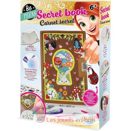 Carnet secret personnalisable BUK-NB003 Buki France 1