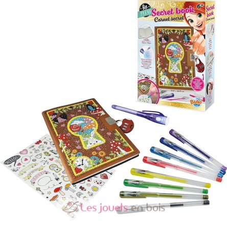 Carnet secret personnalisable BUK-NB003 Buki France 3