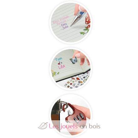 Carnet secret personnalisable BUK-NB003 Buki France 6