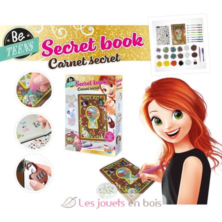 Carnet secret personnalisable BUK-NB003 Buki France 9