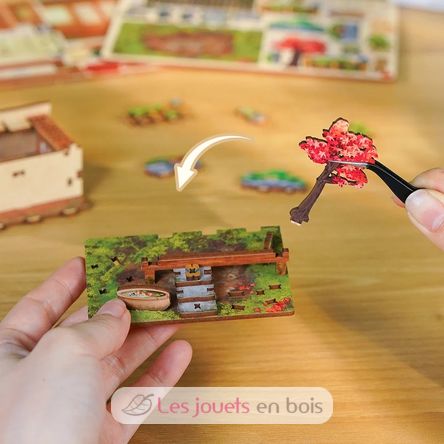 Mini Book Nook Jardin zen CT106 Cartartem 4