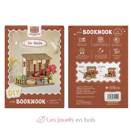 Mini Book Nook Jardin zen CT106 Cartartem 8