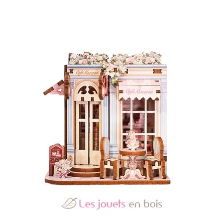 Mini Book Nook Café macarons CT107 Cartartem 1