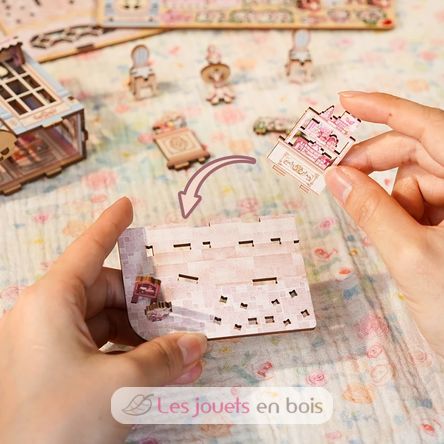 Mini Book Nook Café macarons CT107 Cartartem 4