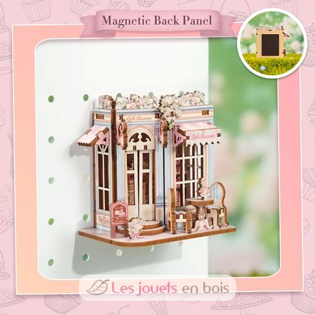 Mini Book Nook Café macarons CT107 Cartartem 5