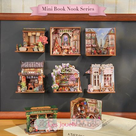 Mini Book Nook Café macarons CT107 Cartartem 9