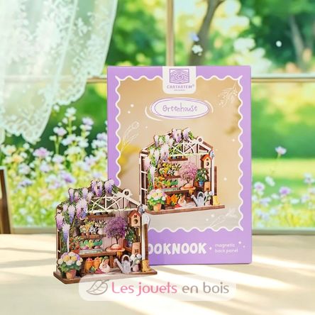 Mini Book Nook Serre CT108 Cartartem 3