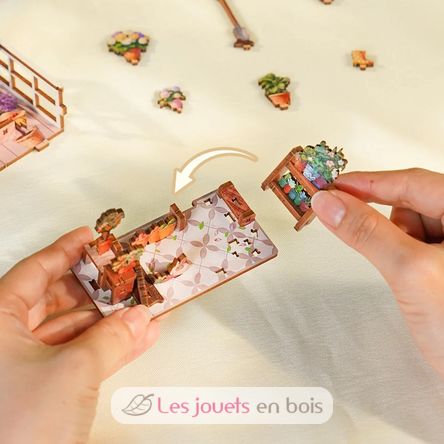 Mini Book Nook Serre CT108 Cartartem 4