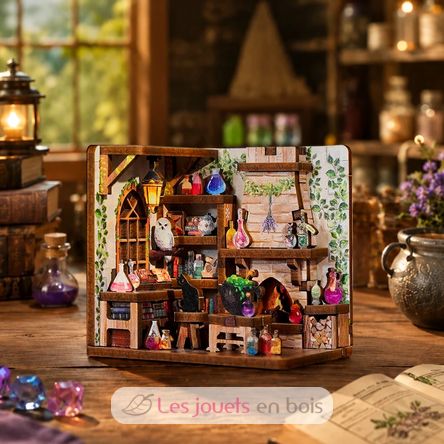 Mini Book Nook Atelier d'alchimie CT109 Cartartem 2
