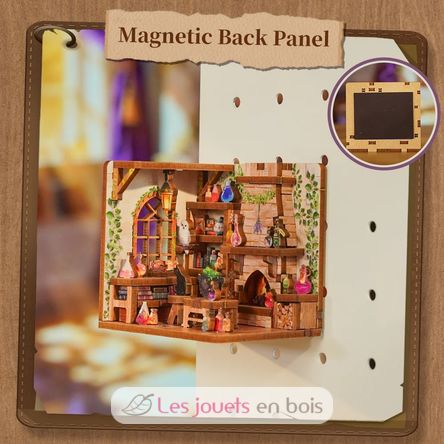 Mini Book Nook Atelier d'alchimie CT109 Cartartem 5