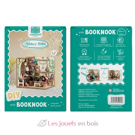 Mini Book Nook Atelier d'alchimie CT109 Cartartem 8