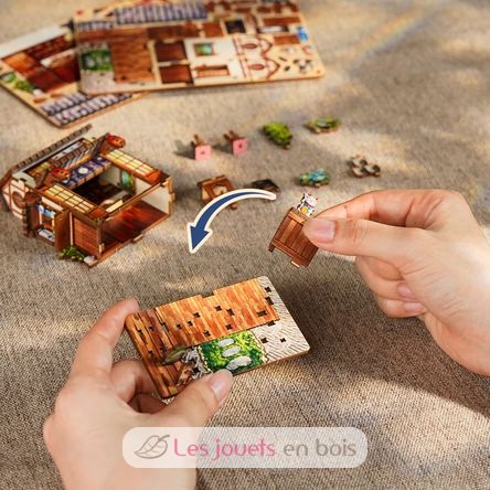 Mini Book Nook Sushi japonais CT112 Cartartem 4