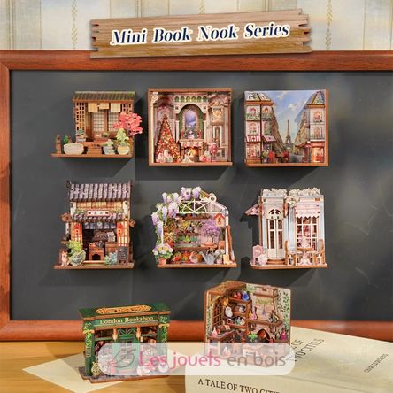 Mini Book Nook Sushi japonais CT112 Cartartem 9