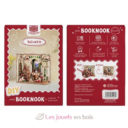 Mini Book Nook Casse-noisette CT113 Cartartem 8