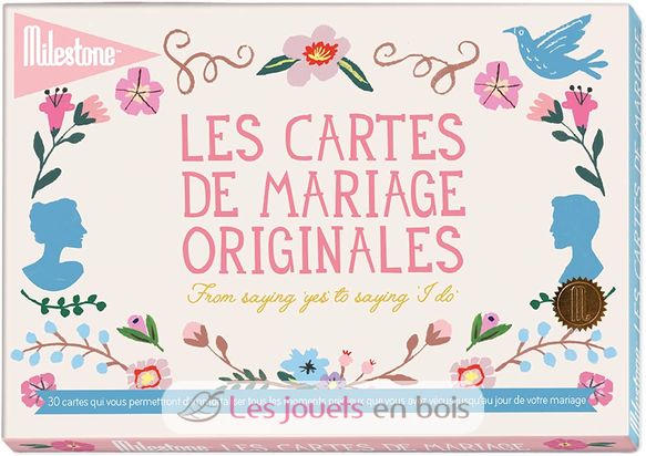 Cartes souvenirs - Cartes de mariage originales M-6336 Milestone 1