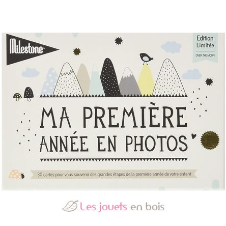 Cartes souvenirs - Ma première année Over the moon M-6298 Milestone 1