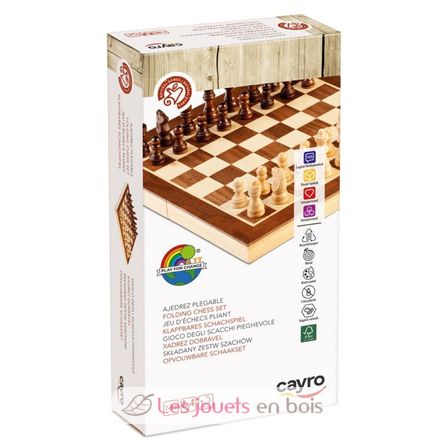 Jeu d'echecs pliable CA0103-1166 Cayro 3