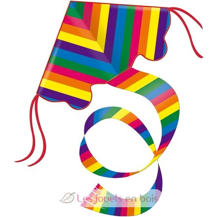 Cerf-volant en polyester Arc-en-ciel GU-1159 Günther 1