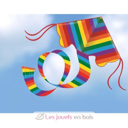 Cerf-volant en polyester Arc-en-ciel GU-1159 Günther 3