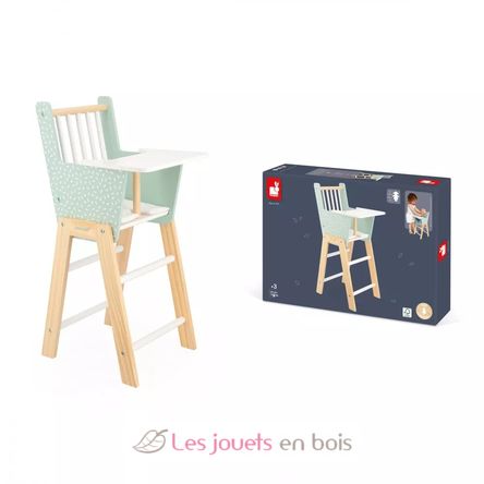 Chaise haute poupée Zen J05901 Janod 7