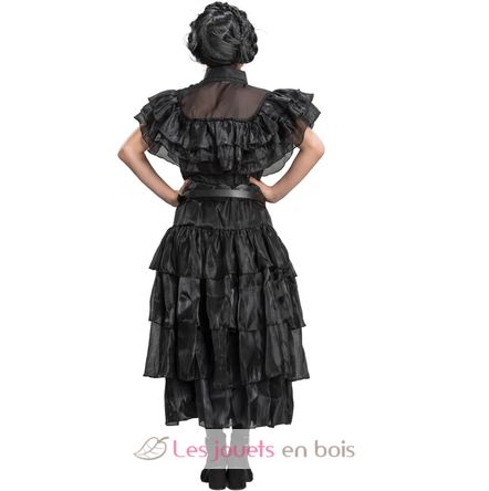 Robe de bal noire Mercredi Addams 152 cm C4629152 Chaks 2
