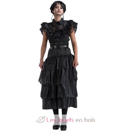 Robe de bal noire Mercredi Addams 164 cm C4629164 Chaks 1