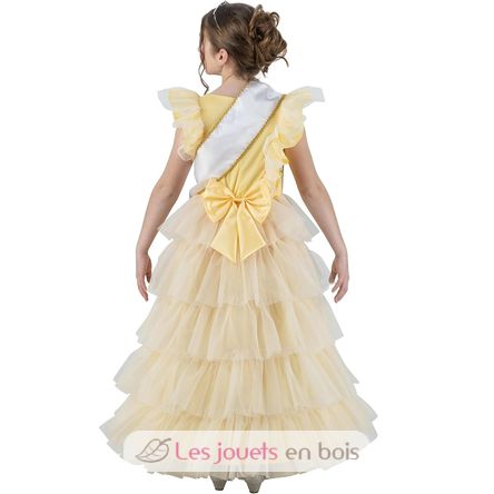 Déguisement Robe Miss France dorée 140 cm CHAKS-C4722140 Chaks 2